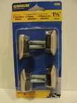 Shepherd Hardware 1-1/2" Glide Hex-base Furniture Sliders 9468. Fixed Price $11.49.