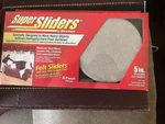 5 Super Sliders Pack Of 4 Furniture On Hardwood Floors New Sealed Waxman. Fixed Price $8.00.