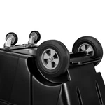 Global Industrial Replacement Wheel Caster Kit For 1/2 Cubic Yard Deluxe Tilt. Fixed Price $76.22.