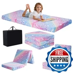 Memorecool Foldable Floor Cushion For Kids Glow Star Trifold Play Mat Portable. Fixed Price $81.23.