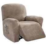 Princedeco Recliner Chair Velvet Stretch Couch Covers 4-PIECES. Fixed Price $56.19.