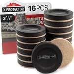 Felt Furniture Sliders For Hardwood Floors X-protector 16 Pcs 3 Furni.... Fixed Price $26.39.