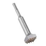 Upgraded Carbide Tipped 16TEETH Bush Hammer Chisel Bit For Cement Concrete Stone. Fixed Price $21.75.