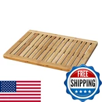 Oceanstar Bamboo Floor And Shower Mat FM1163. Fixed Price $63.08.