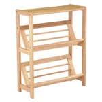 Winsome Wood Juliet Book Shelf Vertical Open Back Accent Natural Finish Us New. Fixed Price $106.43.