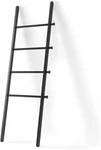 Umbra Leana Ladder Black Wood Decorative Storage Hanger For Linens Towels Jacket. Fixed Price $78.00.