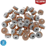 40PCS Furniture Glide,screw On Felt Pad Slider Floor Protector For Wooden Leg. Fixed Price $12.53.