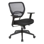 Space Seating 24/7 Intense Use Office Chair Breathable Grid Black Fabric. Fixed Price $309.99.