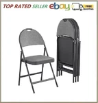 Cosco Smartfold Padded Fabric Folding Chair, Single And 4 Pack. Fixed Price $137.80.