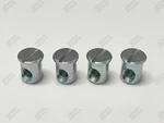 Ikea Cross Dowel Nut Sleeve, Part # 108903 (4 Pack) - New Usa Shipped. Fixed Price $10.99.