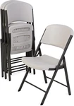 42803 Commercial Grade Folding Chairs, Pack, Almond. Fixed Price $213.99.