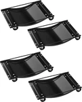 4-PACK Heavy-duty Car Wheel Dollies,total 10,000 Lb, 3" Casters, Anti-skid Plate. Fixed Price $136.17.