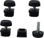 Uxcell Leveling Feet 25MM Square Insert Furniture Adjustable Leveler 4 Sets. Fixed Price $13.15.