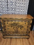 Pulaski Furniture PF-517516 Ecotic Breeze Accent Chest Faux Bamboo Hand Painted. Fixed Price $225.00.