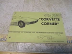 Corvette Corner Acme Fabricating San Francisco, Aftermarket Fiberglass Panels. Fixed Price $19.95.