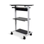 Luxor STAND-WS30 Three-shelf Adjustable Up Workstation. Fixed Price $395.20.