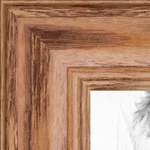 Arttoframes Picture Custom 1.25" Brown Honey Stain Oak Wood 4085 Small. Fixed Price $53.88.