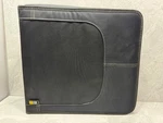 Case Logic Black Binder 208 Capacity Dvd/cd Lockable Nylon 12X12. Fixed Price $29.95.