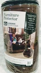 New Innovative Textile Microfiber Loveseat Furniture Protector Chocolate 88X75.5. Fixed Price $18.95.