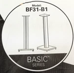 Pair Of Sanus BF31-B1 Speaker Stands Tall For Up To 20 Lbs. Fixed Price $97.21.