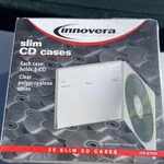 Innovera Slim Cd Case Clear 25/PACK 81900. Fixed Price $14.39.