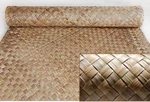 Lauhala Weave Matting Roll Commercial Grade-tiki Bar Wall COVERING-4 Sizes. Fixed Price $279.99.