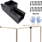 Pergola Bracket Kit 4X4,3-WAY T-shaped Woodworks For Wood.... Fixed Price $55.45.