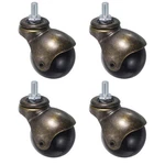 Uxcell 2 Ball Caster Wheels, 4PCS Threaded Stem Inch, Bronze Tone. Fixed Price $30.77.