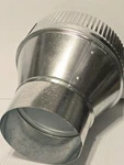 Imperial GV1420 Galvanized 24 Ga. Steel Furnace Pipe Increaser 4"-6" Dia.. Fixed Price $17.54.