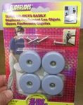New In Package Set Of (4) Slide Glides By Shepherd! Objects Easily 1-1/2". Fixed Price $12.99.