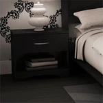 South Shore Maddox Nightstand In Pure Black. Fixed Price $155.99.