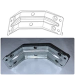 - Ikea 122483 Corner Mount Bracket Angled For Table Leg Bjursta Stornas. Fixed Price $9.99.