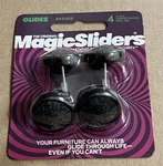 Magic Sliders 45469 1" Nail On Chair Table Carpet Based Glide ( 4-PACK ) New. Fixed Price $12.99.