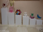 Ds-acrylic Lucite Display Cube Pedestal Art Sculpture Stand. Fixed Price $159.95.