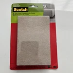 3M Scotch Felt Pads 4 Count Beige Size: 1.162 X 6.125 9. Fixed Price $9.39.