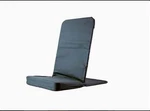 Backjack Bji Folding Floor Chair Navy Blue Tuff Duck Meditation Yoga Gaming Seat. Fixed Price $64.99.