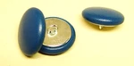 Genuine Leather Covered Buttons Made Usa 23MM Teal Color Button, Metal Loop. Fixed Price $10.75.