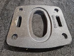 (qty 2)CORTINA Vertical Panel Base, Rubber, 21IN Length X 18IN Wide, 20 Black. Fixed Price $77.33.