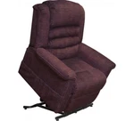 Catnapper Soother Power Lift Chair Full Lay-out Chaise Recliner Massage Wine. Fixed Price $1199.00.