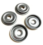 Brand New Genuine 4 Pcs Ikea Beveled Metal Washer Key Hole Besta Mounting 126916. Fixed Price $9.44.