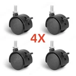 4PCS Chair Wheel Furniture Caster 1.5 Inch M8 Screw Plate Swivel Silent. Fixed Price $9.84.