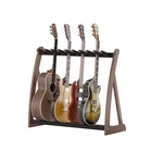 Multi Guitar Stand Heavy Duty - Wood Floor For Electric Bass.... Fixed Price $66.88.