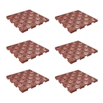 Deck Tiles 6-PACK Pavers Polypropylene Interlocking Pack, Terracotta. Fixed Price $35.99.
