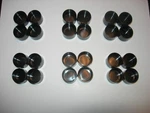 Set For Chairs Ace 24 Plastic Leg Tips Anti Scratch 7/8 Inch 56925 No Box. Fixed Price $9.99.