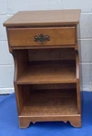 Early American Ethan Allen Heirloom Nutmeg Maple Colonial Night Stand / Cabinet. Fixed Price $399.00.