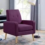 Accent Upholstered Tufted Button Linen Fabric Single Sofa Us. Fixed Price $143.99.