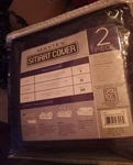 New Maytex Charcoal Smart Slipcover Loveseat/chair/sofa - 2 Piece. Fixed Price $29.99.