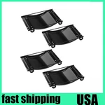 Set Of 4 Heavy Duty 10,000 Lbs Wheel Car Dolly Antiskid Vehicle Moving Dollies. Fixed Price $121.29.