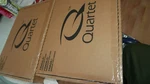 Lot Of New Boxes Quartet Felt Board 3/4'' Helvetica White Letters Pn: 4422. Fixed Price $35.00.