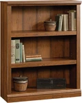 Miscellaneous Storage 3-SHELF Bookcase/ Shelf, Washington Cherry Finish. Fixed Price $186.91.